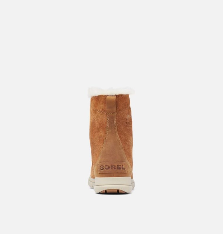 Sorel Dam Vinterkängor Brun/Khaki - Explorer™ Joan Låga - AZT-562038